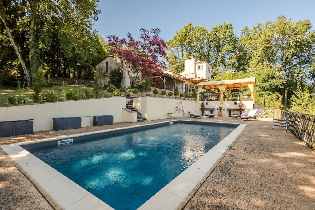 Vila Vila Avec, Piscine, Tennis. Rivaux Exteriér fotografie