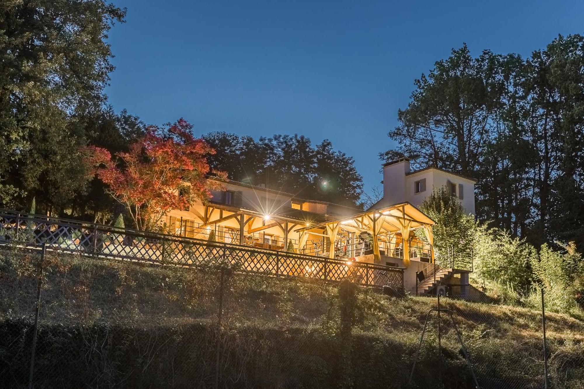 Vila Vila Avec, Piscine, Tennis. Rivaux Exteriér fotografie