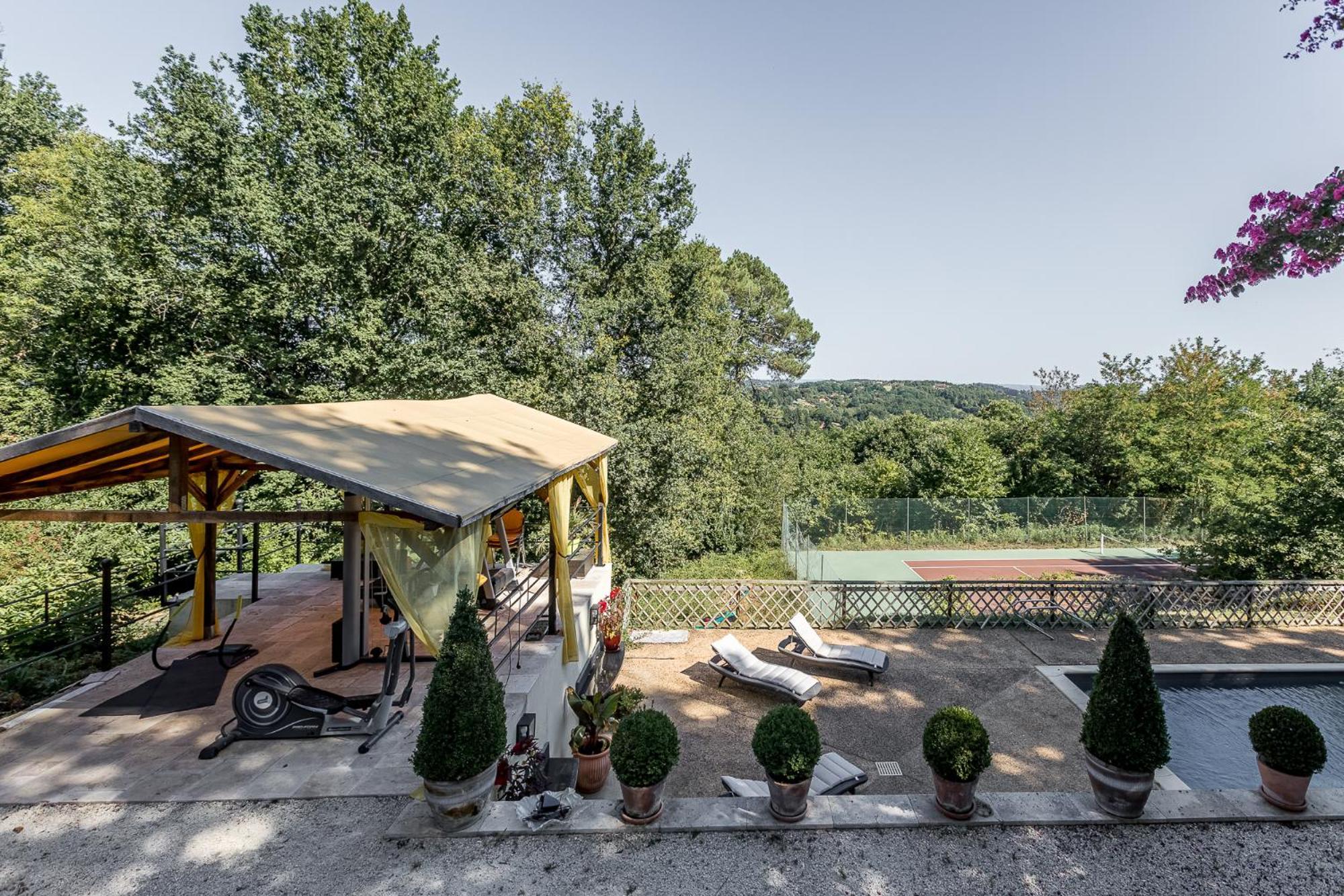 Vila Vila Avec, Piscine, Tennis. Rivaux Exteriér fotografie