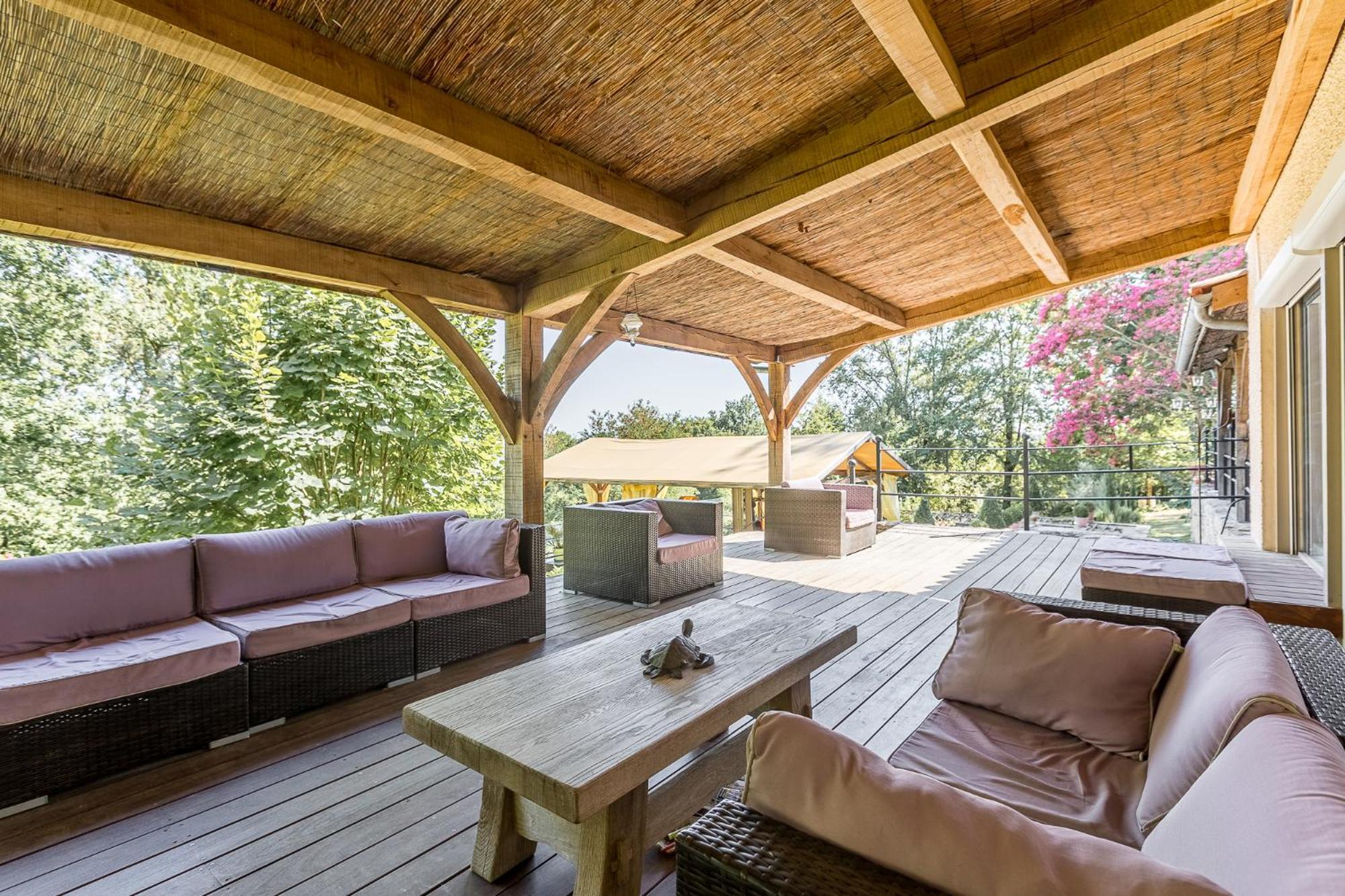 Vila Vila Avec, Piscine, Tennis. Rivaux Exteriér fotografie